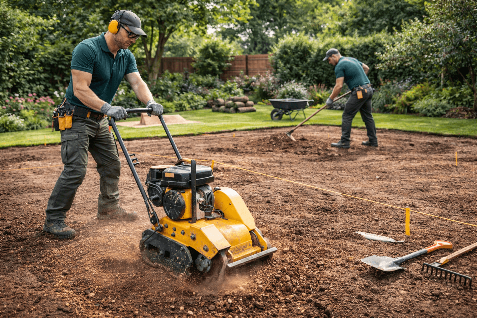 Ground Leveling & Preparation service preview